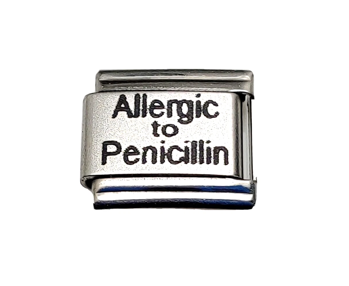 Penicillin medical 2024 alert bracelet