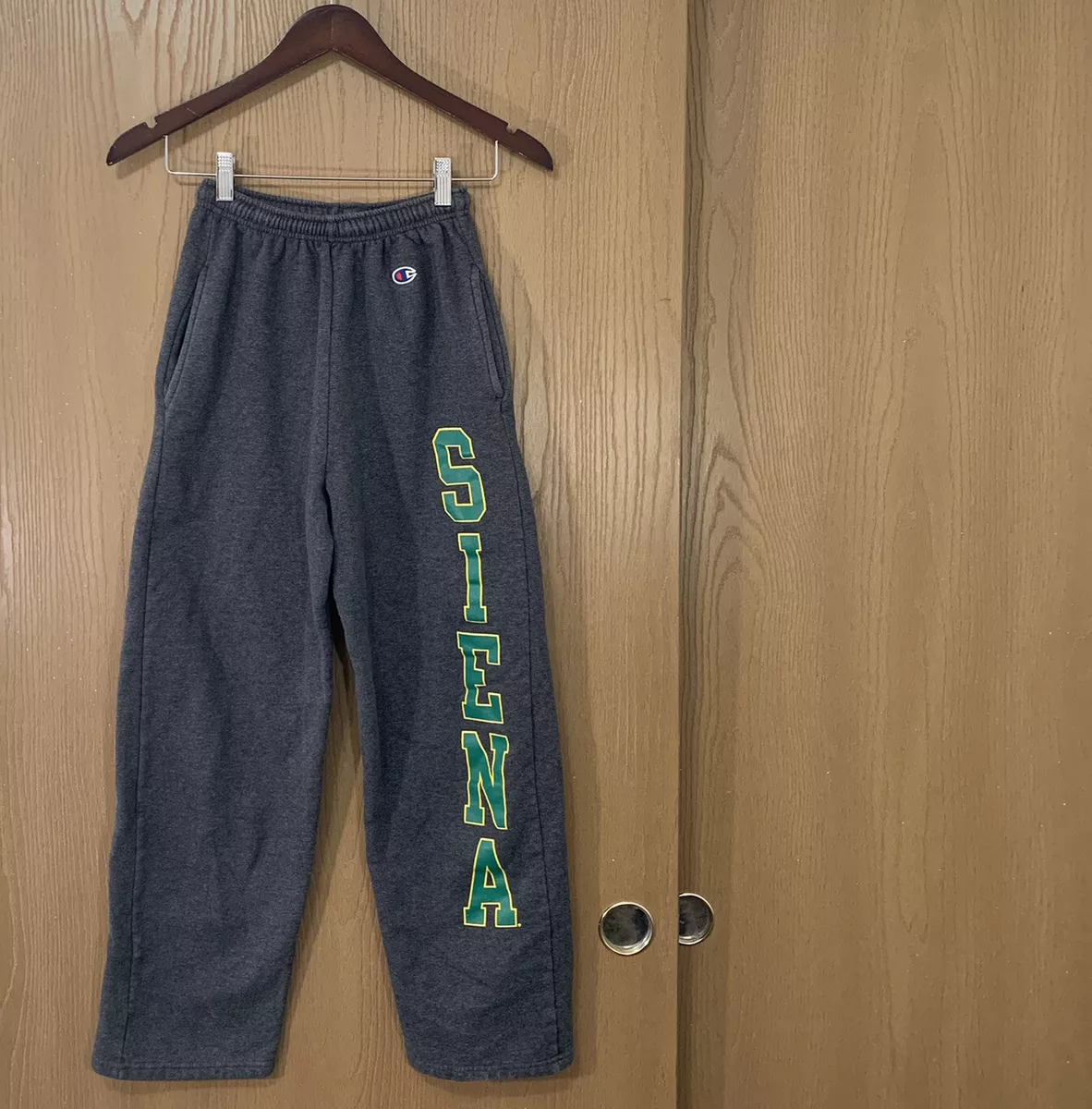 Siena College University Sweatpants Mens Size XS Gray | eBay