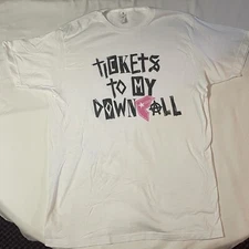 Machine Gun Kelly MGK TICKETS TO MY DOWNFALL TOUR T-Shirt FAMOUS Rock Tour Large