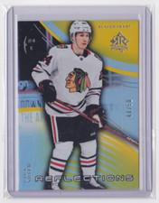2020-21 UD EXTENDED SERIES REFLECTIONS ROOKIE GOLD /50 PIUS SUTER #11 BLACKHAWKS