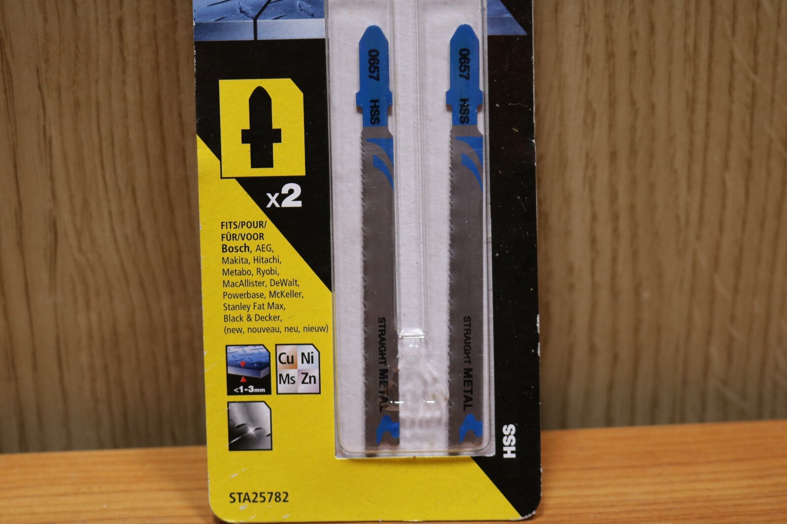 Stanley FatMax 2 X Jigsaw Blades HSS Sta25782 for sale online | eBay