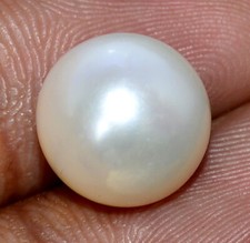 9.80 Cts Natural Fresh Water Pearl Round Cabochon 11 mm Loose Gemstones