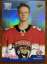 20-21 UD Extended Hockey Rookie Class SE RC-2 Aleksi Heponiemi