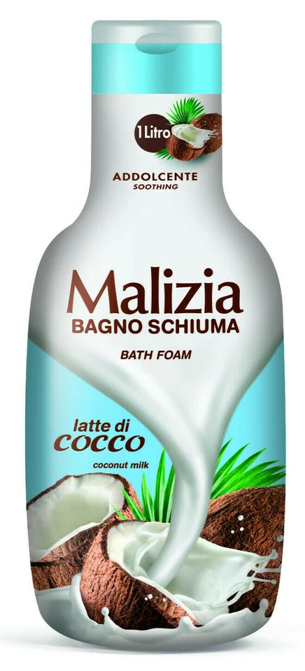 PINO SILVESTRE Malizia Badeschaum Latte di Cocco 1000ml