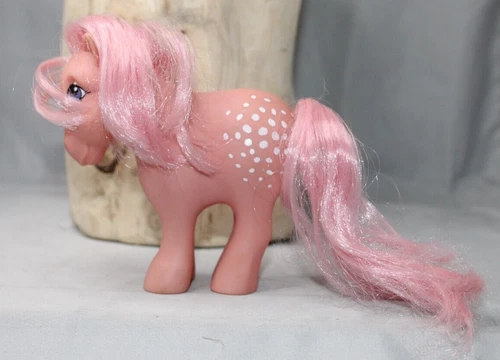 Hasbro My Little Pony MLP G1 Cotton Candy 1982 Pink Hair