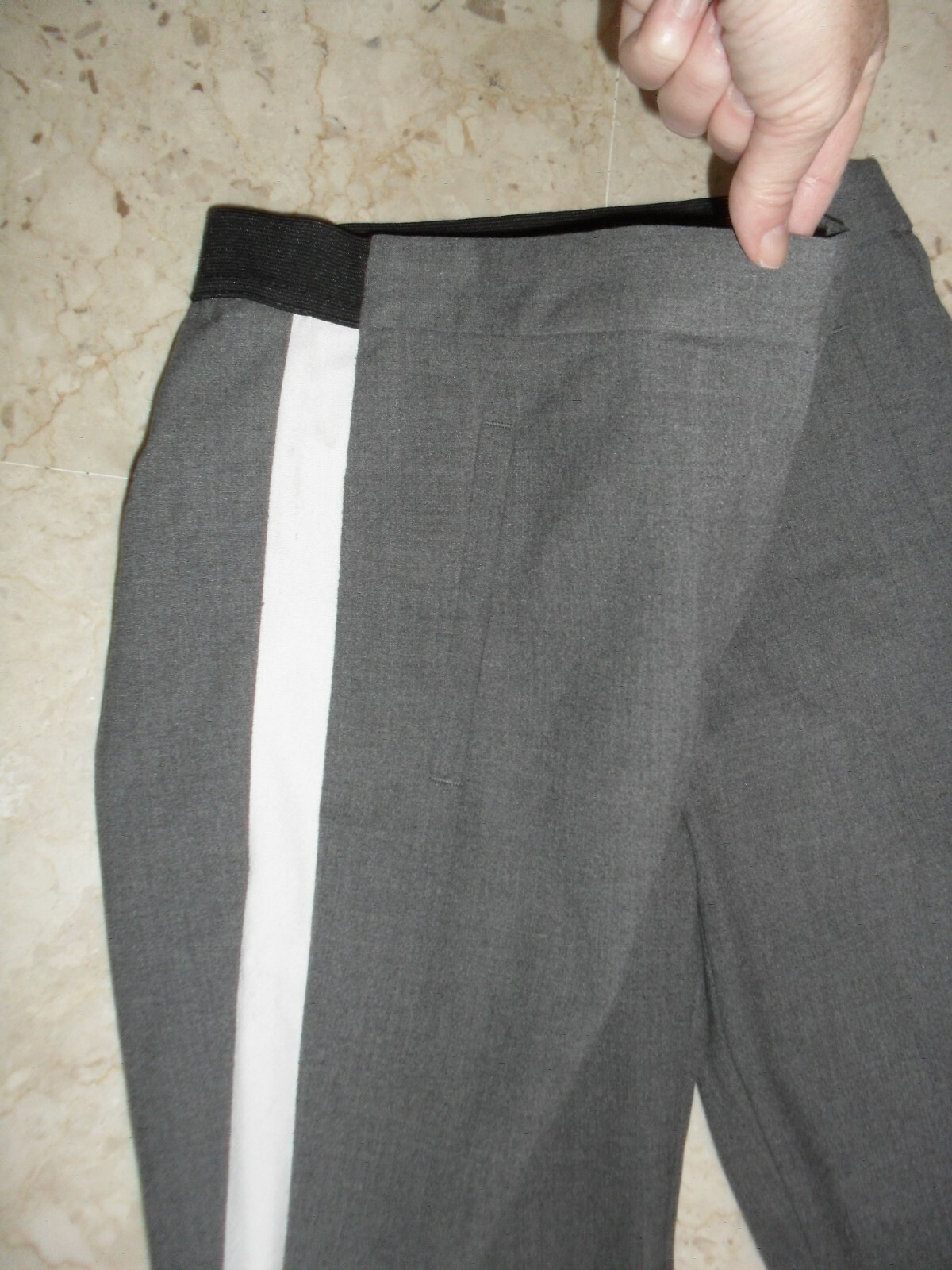 CURRENT ZARA BASIC PANTS size S CIGARETTE LINE BA… - image 2