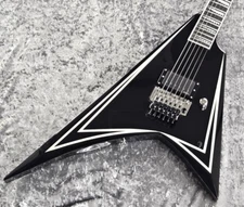 EDWARDS E-ALEXI SAWTOOTH Black with White Pin Stripe Alexi Laiho model From JP
