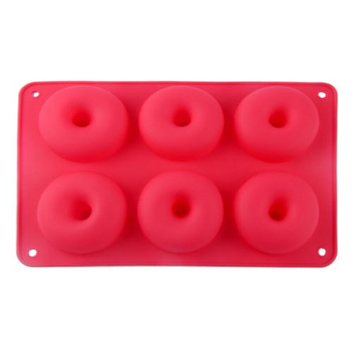 3 Stück Silikon Donut Form Mini Antihaft Donut Kuchen Bagel Backblech Set - Bild 9 von 10