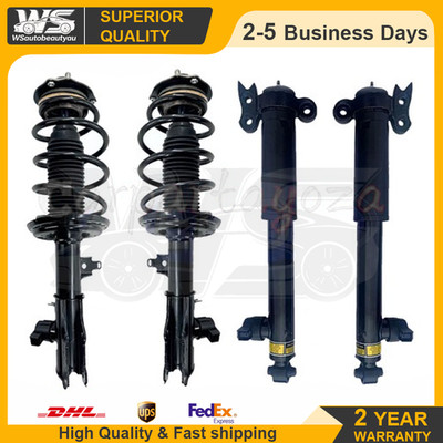 4Pcs Front Rear Shock Struts Assys w/CDC Fit Cadillac XT5 GMC Acadia 17-2020
