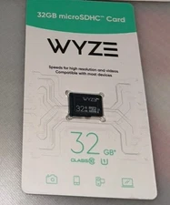 NEW WYZE 32GB microSDHC Card Class 10 - WYZEMSD32C10