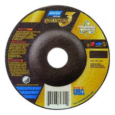 Norton Abrasives 66253370805 Depressed Center Grinding Wheel, Type 28, 9 In