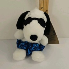 Aurora World Plush Palm Pals SURFER SNOOPY Peanuts - 5 inch Stuffed Toy