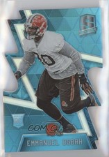 2016 Panini Spectra Rookie Neon Blue Die-Cut 2/35 Emmanuel Ogbah #168 1u6