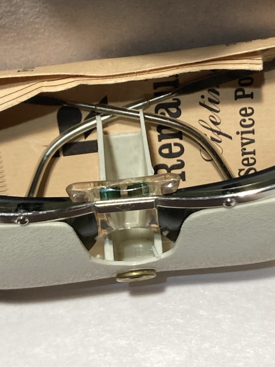 Vintage 1960's Renauld Of France Elvis 61 Sunglasses With Original