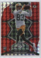 2022 Panini Mosaic Rookies Red Mosaic Prizm Samori Toure #357 11ur