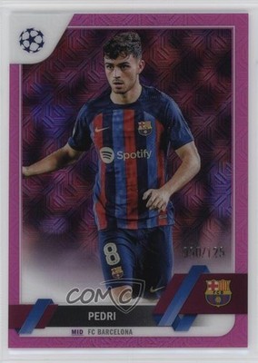 2022-23 Topps Japan Edition UEFA Club Competitions 50/125 Pedri #136 7y2