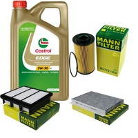 Inspektionspaket 5L Castrol Titanium 5W-30 FüR KIA Cee'd SchräGheck 1.6 Crdi 115