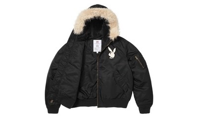 Supreme X Playboy Hooded MA-1 Size M Medium NWT 🔥 SHIPS TODAY | eBay