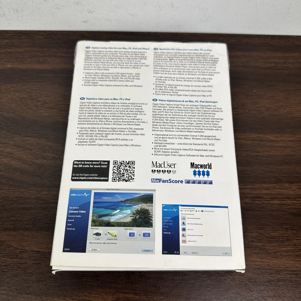 Elgato Video Capture - Analog Video to Digital Mac, PC,  iPad/iPhone - Image 2 of 4