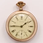 Antique Waltham 17 Jewels Gold Filled Pocket Watch Pre-Owned Doesn't Run (44-63)