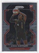 #105 2022-23 Prizm WNBA BASE Aisha Sheppard RC Las Vegas Aces