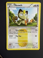 Meowth 102/101 Noble Victories Secret Rare Holo 60 HP Pokémon 2011 MP on eBay