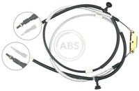 A.B.S. Bremsseil Seilzug Feststellbremse K17205 FüR Opel CC Vectra Z02 F68 F69