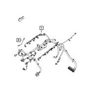 Genuine Mopar Engine Wiring 5035143af