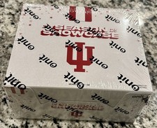 Caja vitrina temporada de fútbol americano Indiana Hoosiers atleta Onit 2025 sellada de fábrica