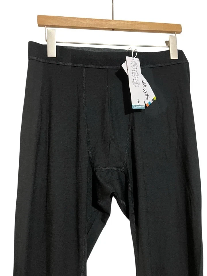 Smartwool & VRST Men's Base Layer Tights in Black Merino Blend Size 2XL NWT