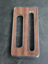 1965- 1967 Pontiac Gto Lemans Automatic Console Woodgrain Shift Bezel Top Plate.