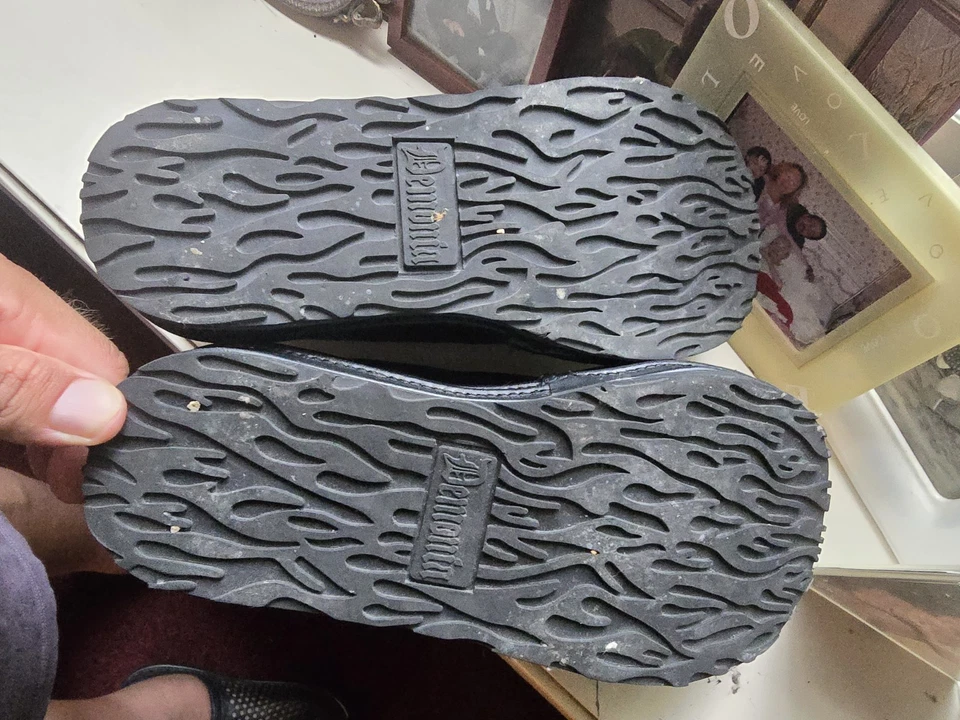 Zapatos de plataforma para mujer Demonia Stomp-08 talla 7 negros góticos Foto 3 de 4