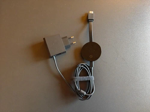 Google Chromecast Ultra Digital Media Streamer - Schwarz - Bild 1 von 2