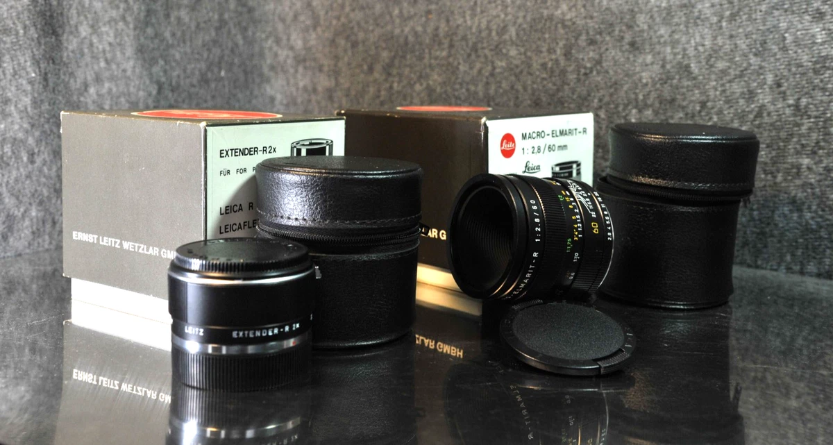 Leica MACRO-ELMARIT-R 60mm Focal f/2.8 Camera Lenses for sale - eBay