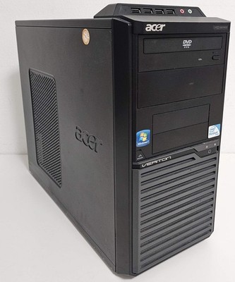 Retro PC Acer Veriton M275 Dual Core Brenner Windows XP Gaming