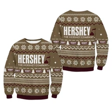 The Hershey Company Chritsmas Ugly Christmas Sweater