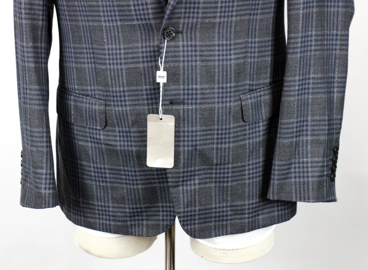 ARMANI COLLEZIONI グレー ラビットファーコート サイズ40 ARMANI COLLEZIONI グレー ラビットファーコート サイズ40