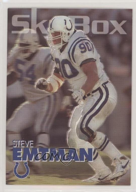 1993 Skybox Impact Steve Emtman #133 3c7
