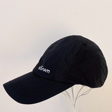 SONAM Nylon Baseball Cap One Size Adjustable, Black E2-809