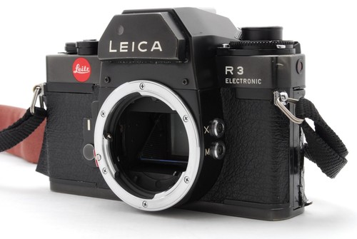 [Near MINT] Leica R3 Electronic Black 35mm SLR Film Camera R Body From JAPAN