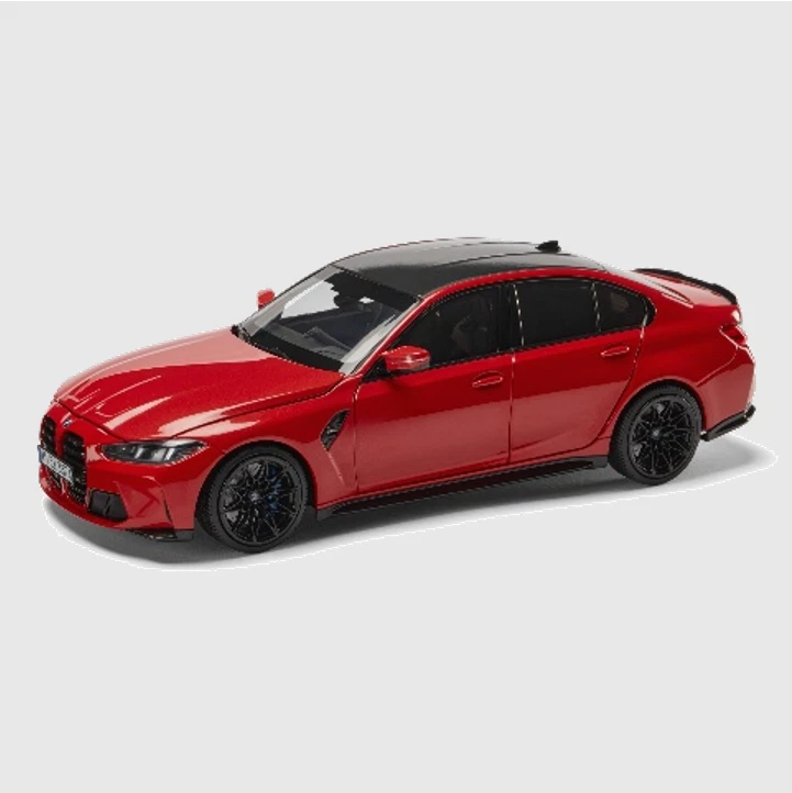 NEW MINICHAMPS BMW MINIATURE M3 G80 LCI TORONTO RED DIECAST 1:18 80435B6CBE0 - Image 2 of 4