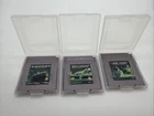 Game Boy Indie Lot Of 3 Greenboy Games Submarine 9 Lunar Journey +2 With Case