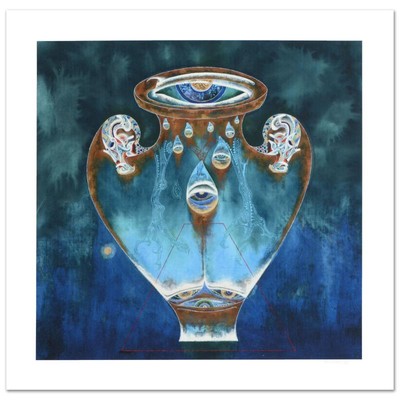 Lu Hong Aquarius Ltd. Ed. Giclee Nummeriert Handsigniert, COA