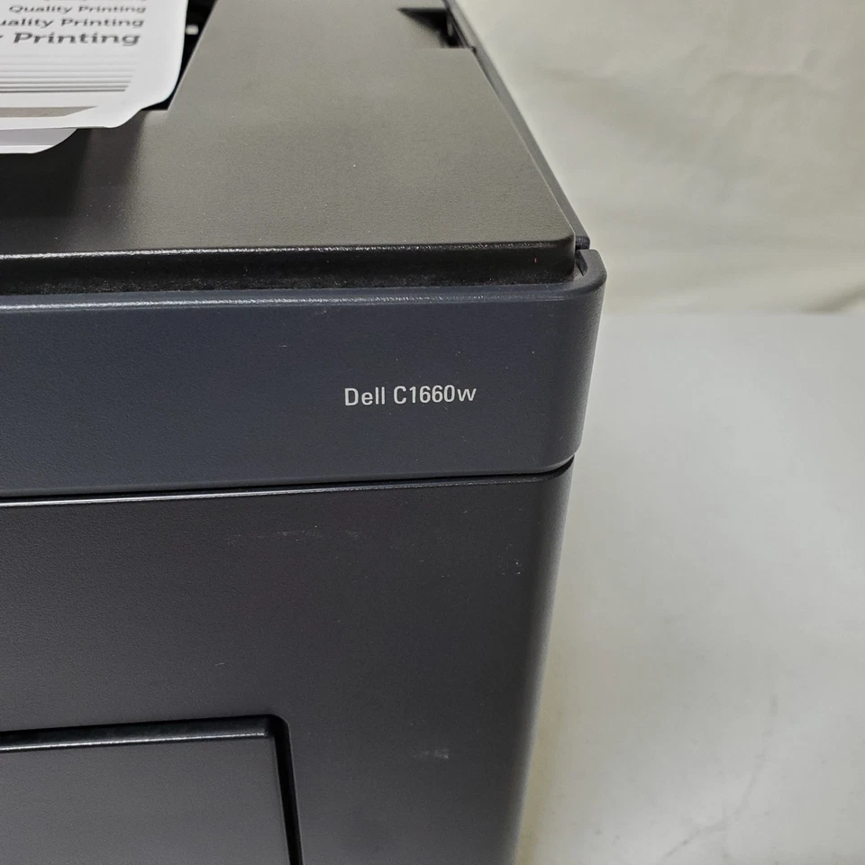 Dell C1660w Color Laser Printer LOW USE 2.7K Pg Ct Wireless [READ INFO] - Image 4 of 4