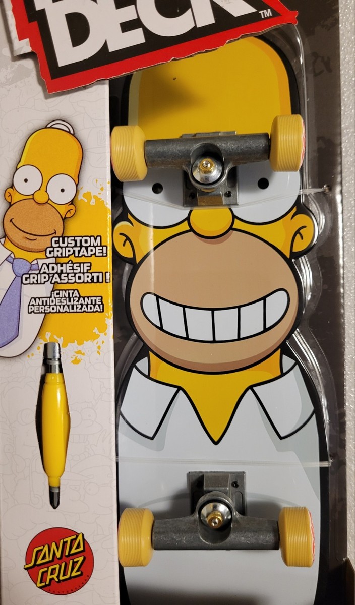 39degrees/SEARCHLIGHT.デモ.セット！demo.メロコア Tech Deck The Simpson Homer Santa Cruz Hand Board 2025 NEW Target