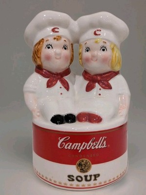 Campbells Soup Kid Chefs Kitchen Sponge Holder Benjamin Medwin Vintage 1998