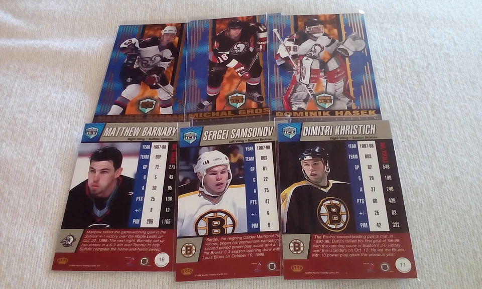 1998-99 Pacific Dynagon Ice 1-99 Hockey  Pick cards that you want/need. - Image 2 of 4