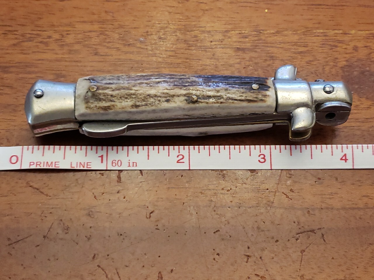 Vintage Falcon Italy Manual opening Italian Folding Knife Kriss Blade