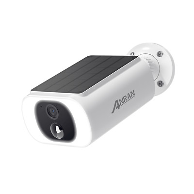 ANRAN 5MP Solar Überwachungskamera Aussen Funk WLAN Security Netzwerk Kamera