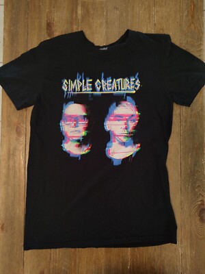 Simple Creatures t-shirt, American Trash Pop,  Small Rare Band Shirt